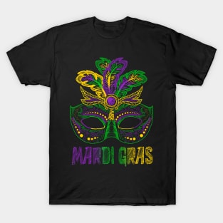 Mardi Gras 2019 T Shirt Mask Mardi Gras Shirt for Woman Man Mardi Gras shirt for mens Mardi Gras shirt womens  Mardi Gras shirt boys girls kids T-Shirt